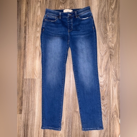 Soft Surroundings Denim - Soft Surroundings Supremely Soft Relaxed Straight Leg Jeans - size S